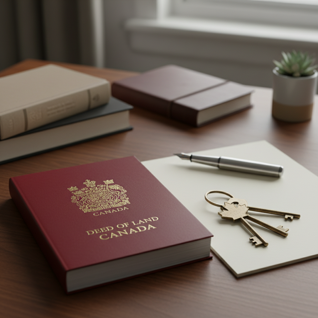 Property deed concept — gifting residential property in a Nova Scotia will