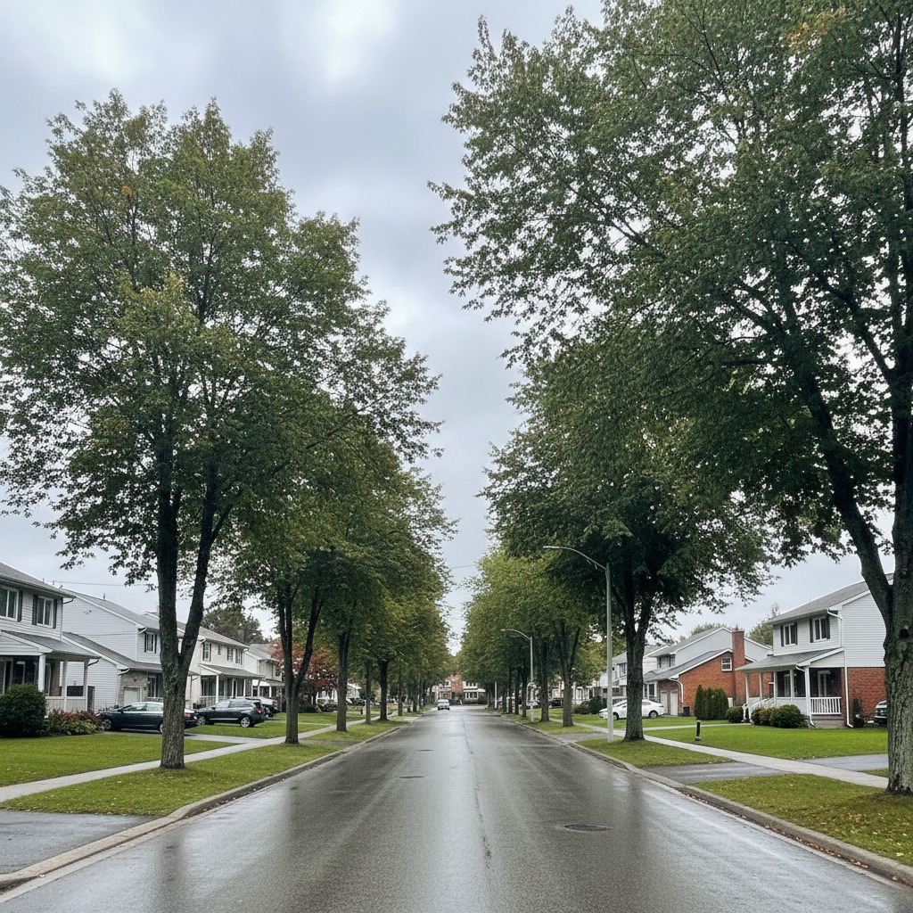 Cole Harbour, Nova Scotia — quiet residential suburban neighbourhood