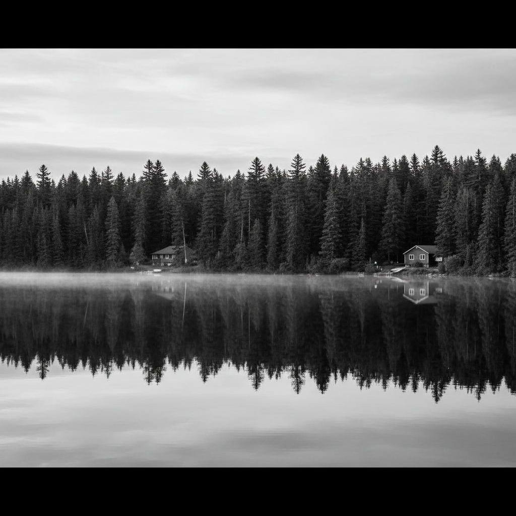Lake Echo, Nova Scotia — quiet rural lakeside community nestled among forested hills and a chain of lakes