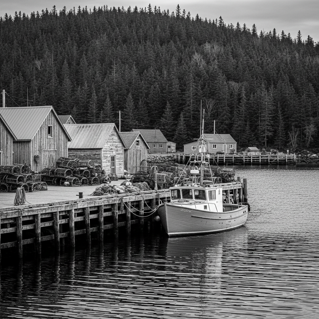 Musquodoboit Harbour, Nova Scotia — small Eastern Shore fishing village on the Atlantic coast