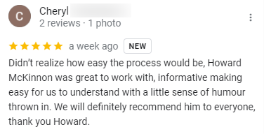 Google Review of Legal Will service 2