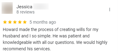 Google Review of Legal Will service 3